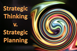 Strategic thinking v planning